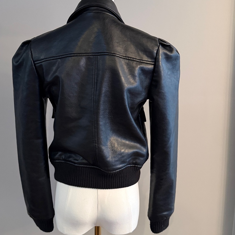 BB DAKOTA BOMBER CROPPED JACKET - Picture 6 of 8